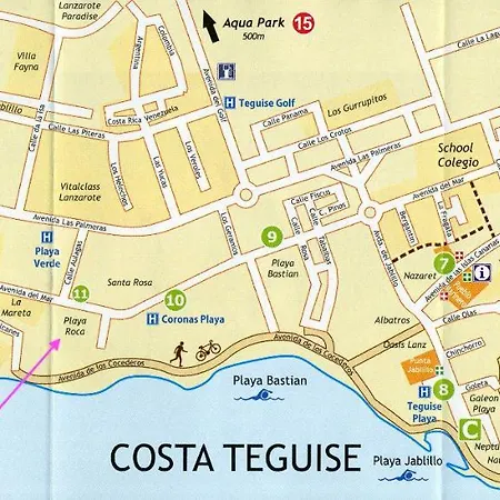 Luxury Bungalow Playa Roca Costa Teguise